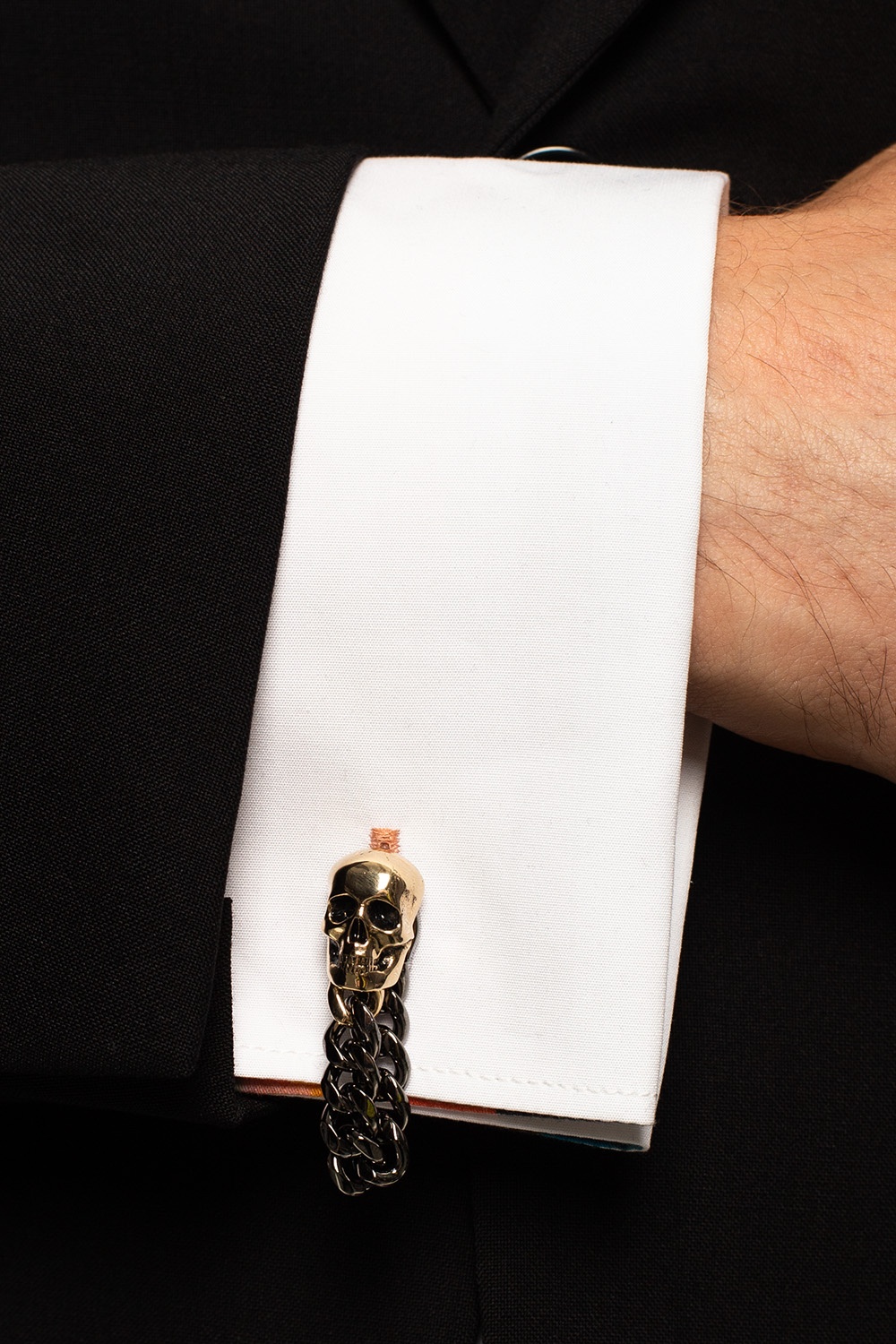 Alexander mcqueen shop skull cufflinks